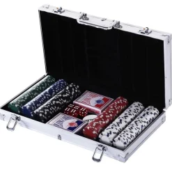 - Juego de Póker con 300 Fichas*Homcom Sale