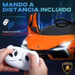 Online Homcom - Lamborghini Revuelto eléctrico Naranja con mando Vehículos De Batería O A Pedales