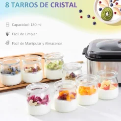 - Maquina para hacer Yogures*Homcom Discount