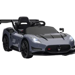 Homcom - Maserati GT2 eléctrico Gris con mando*AIYAPLAY New