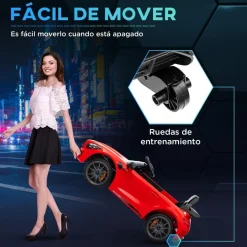 Homcom - Mercedes AMG GTR Batería con mando a distancia Rojo*AIYAPLAY Sale