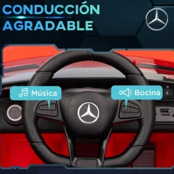 Homcom - Mercedes AMG GTR Batería con mando a distancia Rojo*AIYAPLAY Sale
