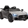 Homcom - Mercedes Benz AMG GTR eléctrico Plata con mando*AIYAPLAY Online
