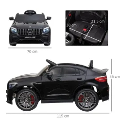 - Mercedes GLC Coupe Batería con control remoto Vehículos De Batería O A Pedales