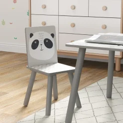 Hot Homcom - Mesa con 2 sillas Panda Estilo De Vida