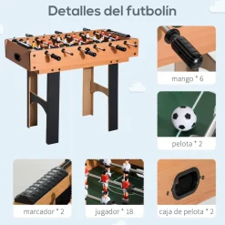 Sale - Mesa multijuegos 4 en 1 Futbolines|Deportes