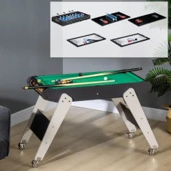 - Mesa multijuegos 6 en 1*Homcom Sale