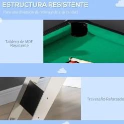 - Mesa multijuegos 6 en 1*Homcom Sale