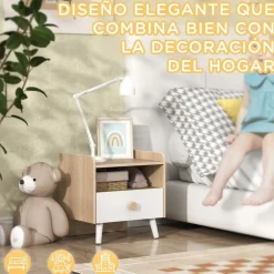 Homcom - Mesilla de noche infantil*AIYAPLAY Online