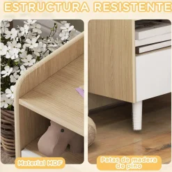 Homcom - Mesilla de noche infantil*AIYAPLAY Online