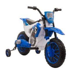 Hot - Moto eléctrica azul-blanco Vehículos De Batería O A Pedales