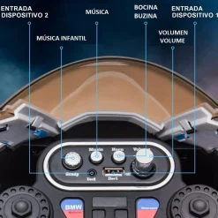 - Moto eléctrica BMW HP4 roja*Homcom Sale