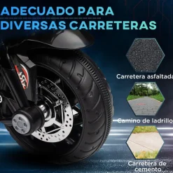 New - Moto eléctrica con luz y música Vehículos De Batería O A Pedales