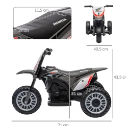 Clearance - Moto eléctrica Honda CRF450RL Gris Vehículos De Batería O A Pedales