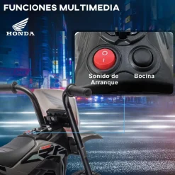 Clearance - Moto eléctrica Honda CRF450RL Gris Vehículos De Batería O A Pedales