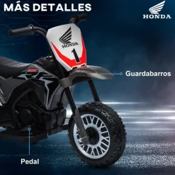 Clearance - Moto eléctrica Honda CRF450RL Gris Vehículos De Batería O A Pedales