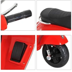 - Moto Eléctrica Infantil Rojo*Homcom Discount