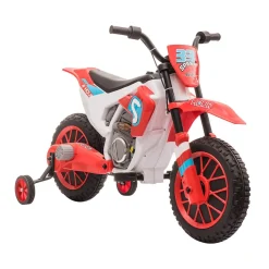 - Moto eléctrica rojo-blanco*Homcom Discount