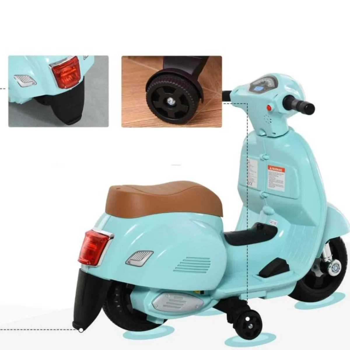 - Moto Eléctrica Vespa*Homcom Hot
