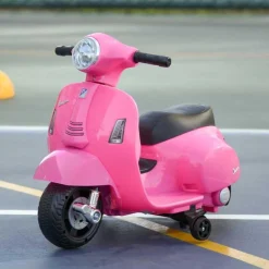 - Moto Eléctrica Vespa rosa*Homcom Clearance