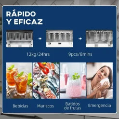 Outlet - Máquina Hielo Negro 90W Figuras De Acción