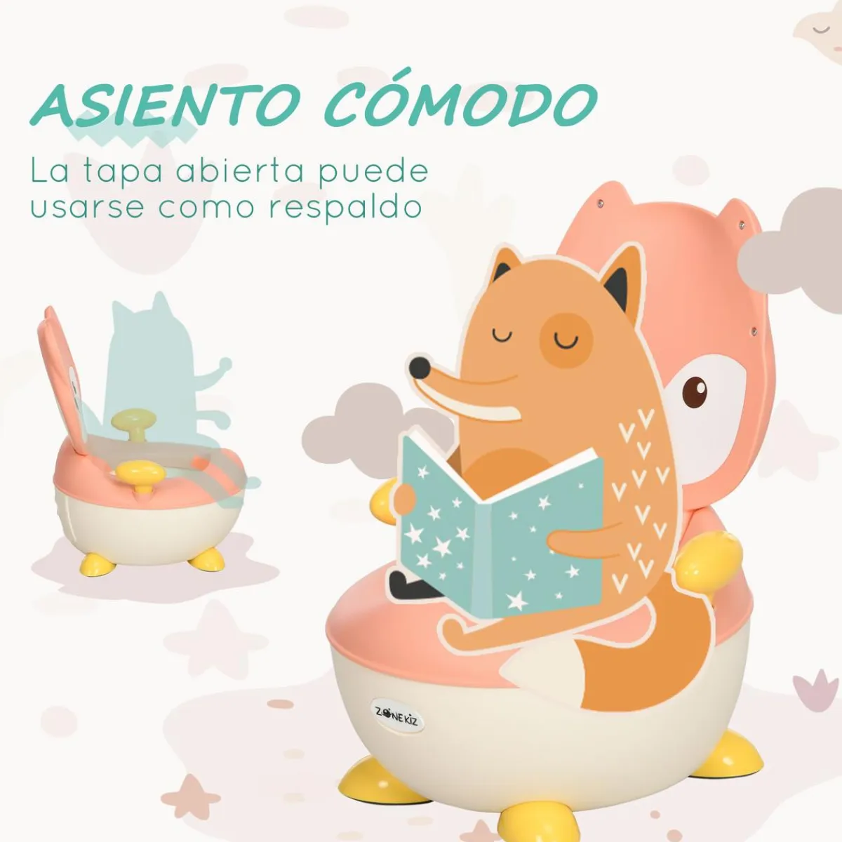 Best - Orinal de aprendizaje zorro Baño Y Accesorios·Orinales Y Reductores
