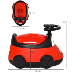 - Orinal para bebés en forma de coche*Homcom Outlet