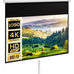 Online - Pantalla de proyección 100'' Blanco Electrónicos