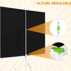 - Pantalla de proyección 120'' Blanco Electrónicos