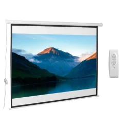 New - Pantalla de proyección motorizada 100''con mando Electrónicos