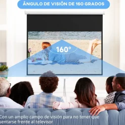 Discount - Pantalla de proyección 80'' Blanco Electrónicos