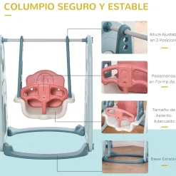 Clearance - Parque infantil de actividades 3 en 1 Columpios