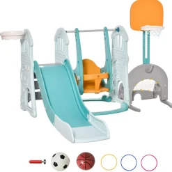 - Parque infantil de actividades 5 en 1*Homcom Outlet