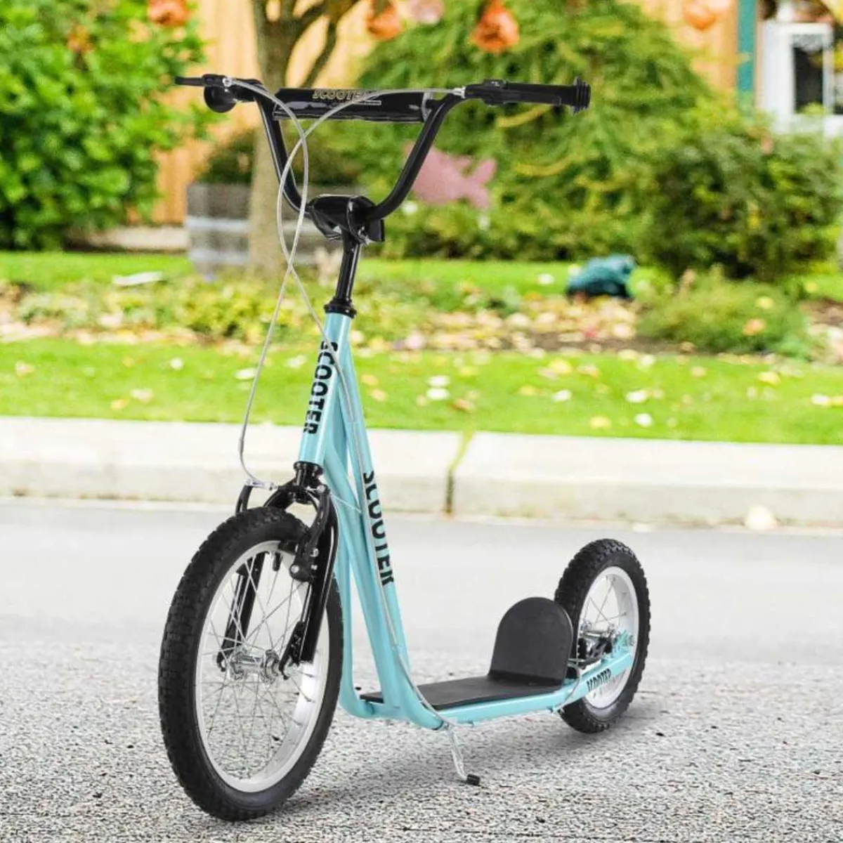 Clearance - Patinete Ajustable Para Niños Azul Patines Y Monopatines