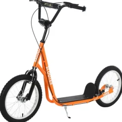 Hot - Patinete Ajustable Para Niños Naranja Patines Y Monopatines