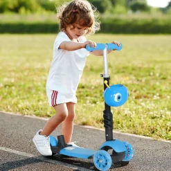 Best - Patinete evolutivo con asiento azul Patines Y Monopatines