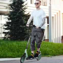 Clearance - Patinete plegable aluminio verde mint Patines Y Monopatines