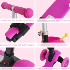 - Patinete scooter con asiento ajustable*Homcom Best