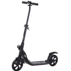- Patinete Scooter Ajustable 2 ruedas Grande Negro*Homcom Outlet
