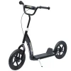 Best - Patinete Scooter Ajustable 2 ruedas Negro Patines Y Monopatines