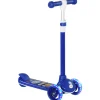 Clearance Homcom - Patinete Tri-scooter Azul con luces Motos Y Triciclos