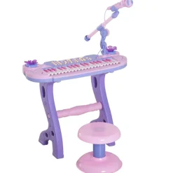 Discount - Piano Infantil 37 Teclas Rosa Música|Electrónicos