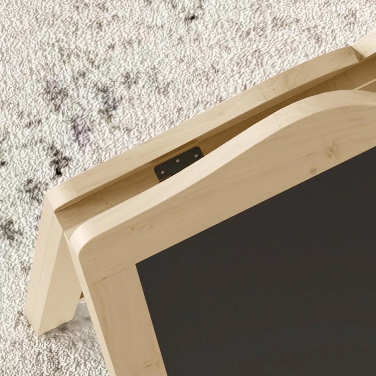 Homcom - Pizarra caballete doble con tizas y plantillas*VINSETTO Best