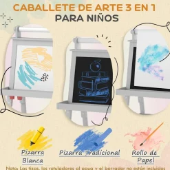 Online Homcom - Pizarra doble cara con caballete Steam|Arte Y Manualidades