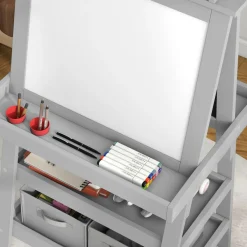 Online Homcom - Pizarra doble cara con caballete Steam|Arte Y Manualidades