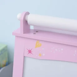 - Pizarra infantil 3 en 1 con caballete*Homcom Hot