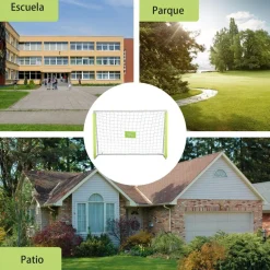 - Portería de fútbol 186x62x123 cm Blanco*Homcom Sale