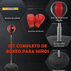 - Punching Ball con guantes*Homcom Outlet