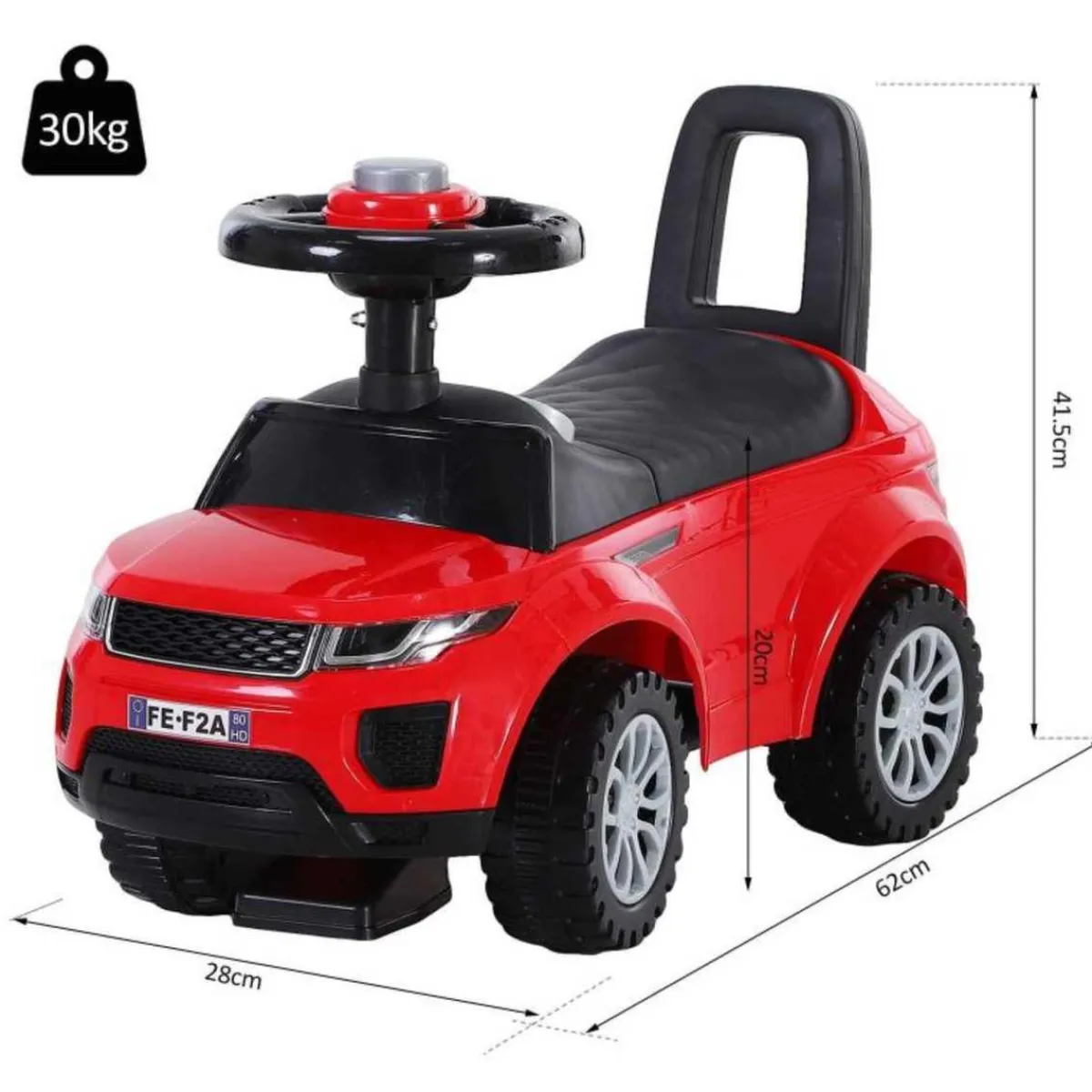 Sale - Quad Correpasillos sin Pedales Rojo Vehículos De Batería O A Pedales