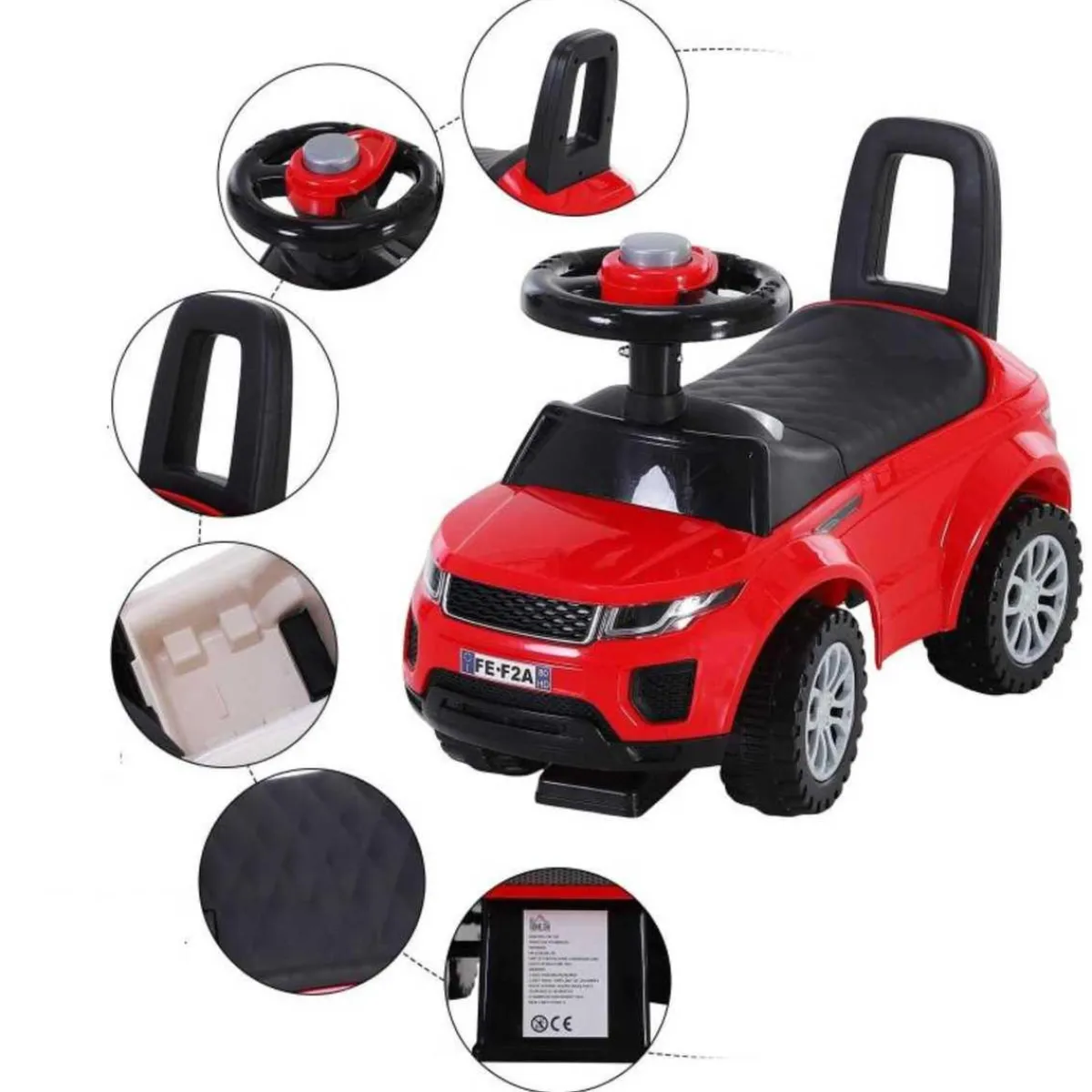 Sale - Quad Correpasillos sin Pedales Rojo Vehículos De Batería O A Pedales